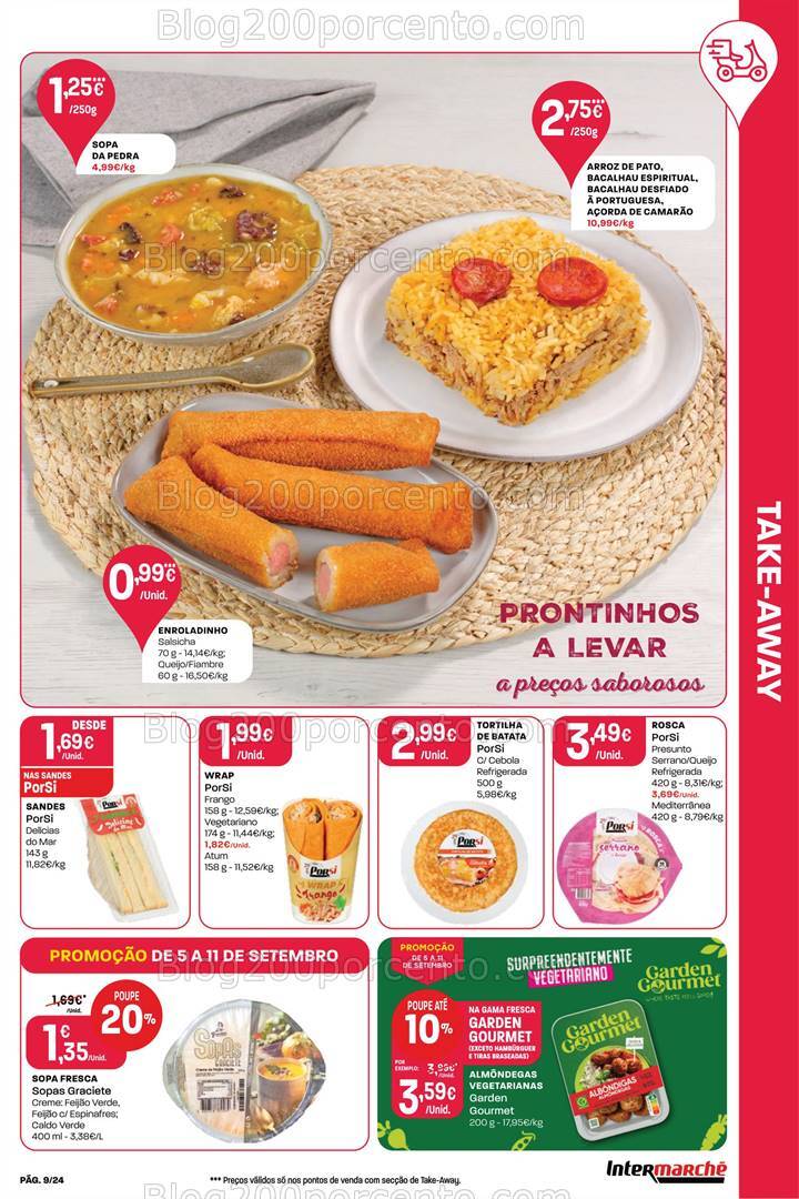 Antevisão Folheto INTERMARCHÉ Promoções de 5 a 11 setembro