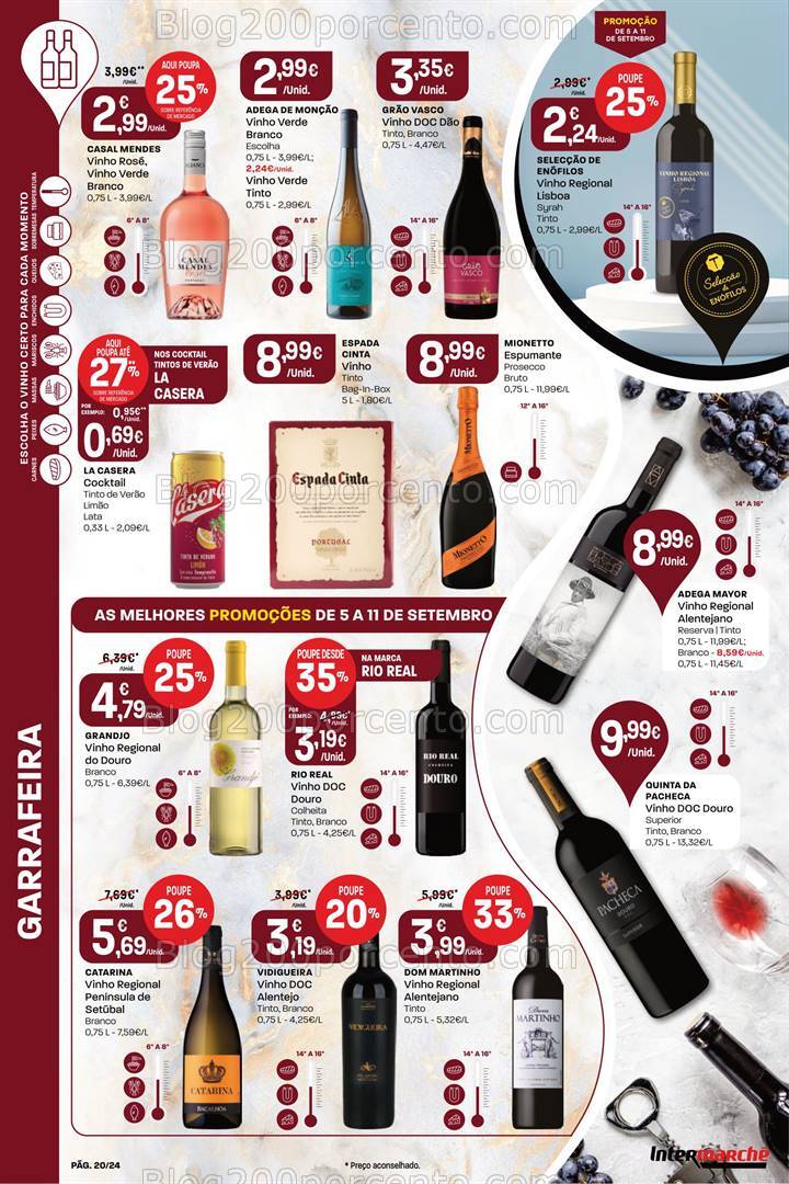 Antevisão Folheto INTERMARCHÉ Promoções de 5 a 11 setembro
