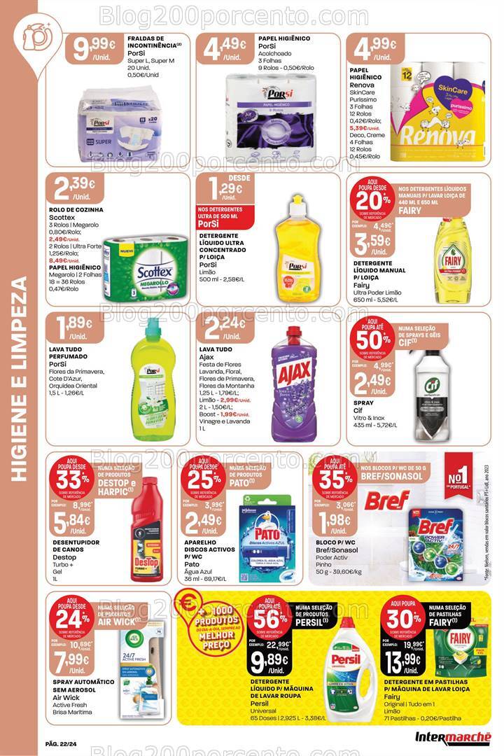 Antevisão Folheto INTERMARCHÉ Promoções de 5 a 11 setembro