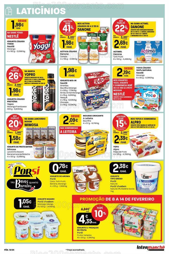 Antevisão Folheto INTERMARCHÉ Promoções de 8 a 14 fevereiro