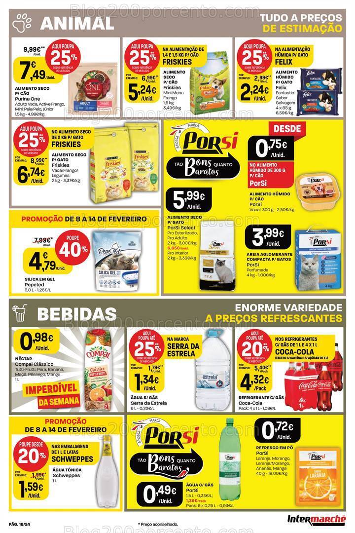 Antevisão Folheto INTERMARCHÉ Promoções de 8 a 14 fevereiro