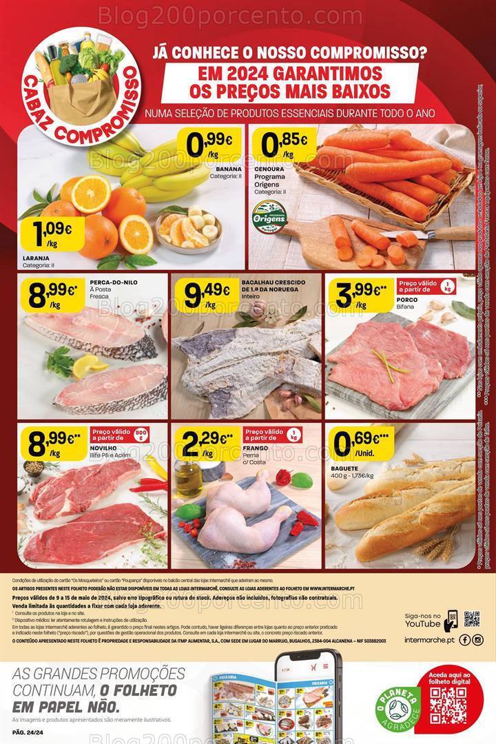 Antevisão Folheto INTERMARCHÉ Promoções de 9 a 15 maio