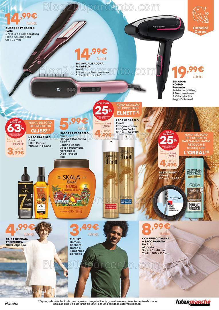 Antevisão Folheto INTERMARCHÉ Beleza de Verão Promoções de 11 a 24 julho