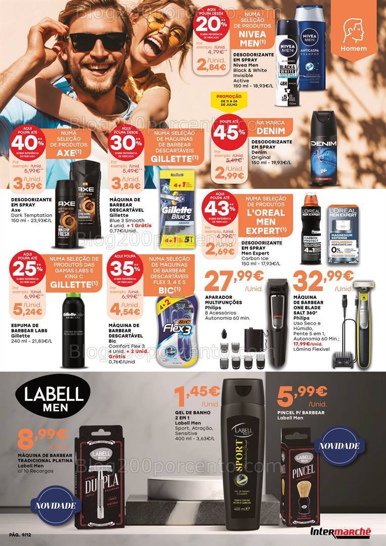 Antevisão Folheto INTERMARCHÉ Beleza de Verão Promoções de 11 a 24 julho
