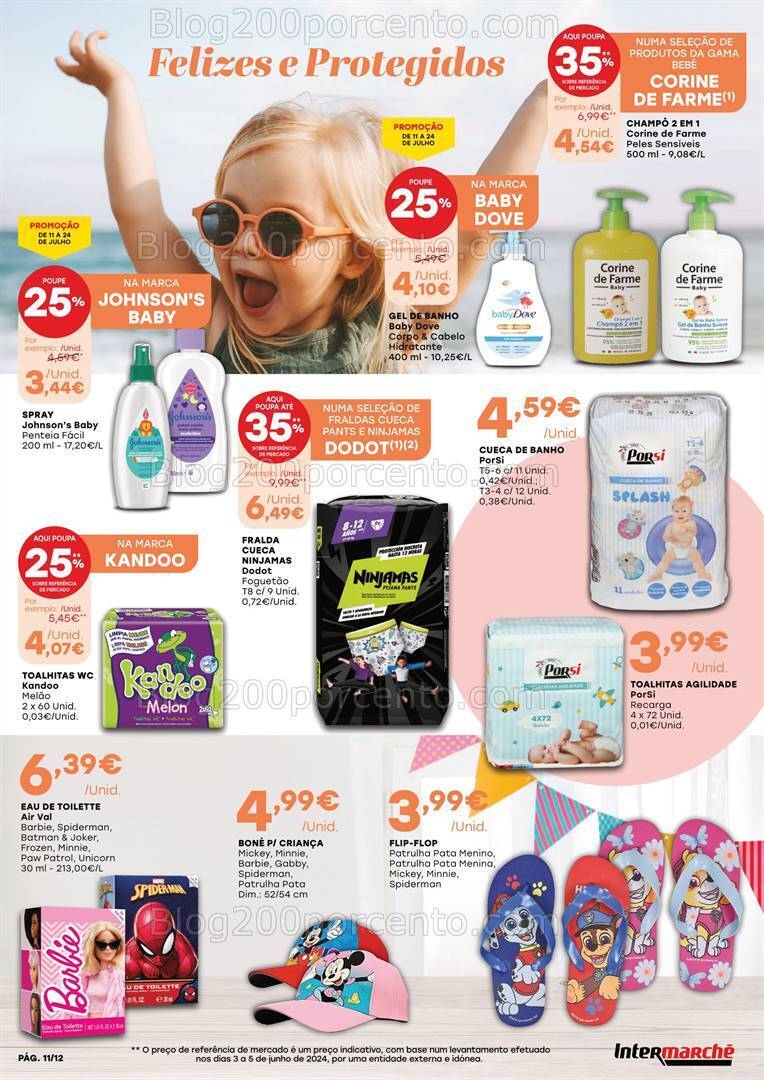 Antevisão Folheto INTERMARCHÉ Beleza de Verão Promoções de 11 a 24 julho