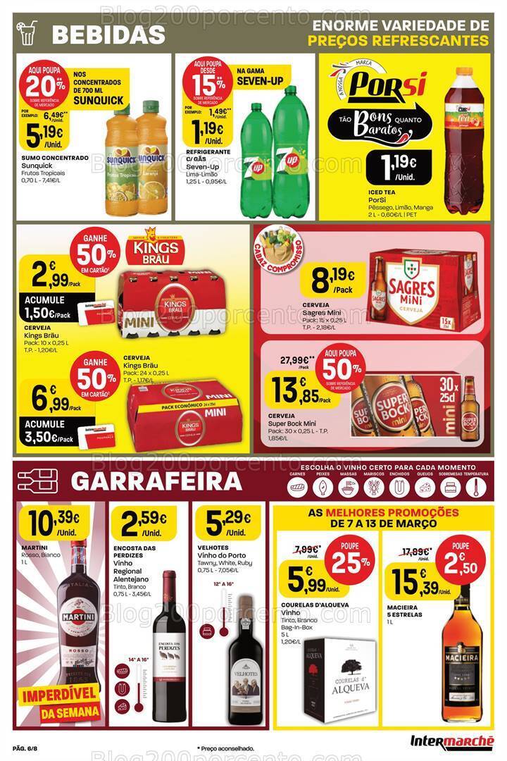 Antevisão Folheto INTERMARCHÉ Mini Promoções de 7 a 13 março
