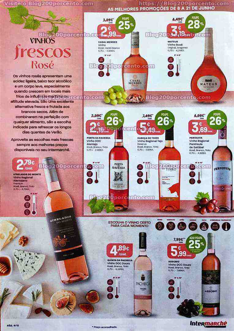 Antevisão Folheto INTERMARCHÉ Promoções Extra de 8 a 21 junho