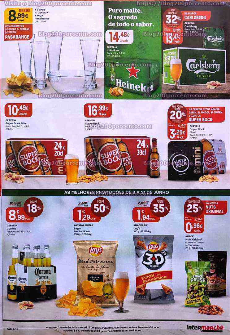 Antevisão Folheto INTERMARCHÉ Promoções Extra de 8 a 21 junho
