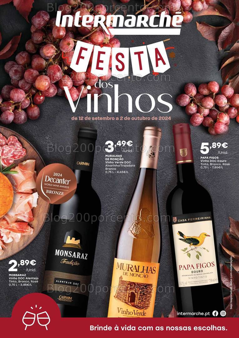 Antevisão Folheto INTERMARCHÉ Feira de Sabores - 12 setembro a 2 outubro