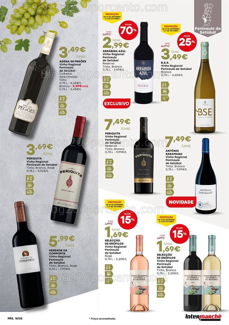 Antevisão Folheto INTERMARCHÉ Feira de Sabores - 12 setembro a 2 outubro