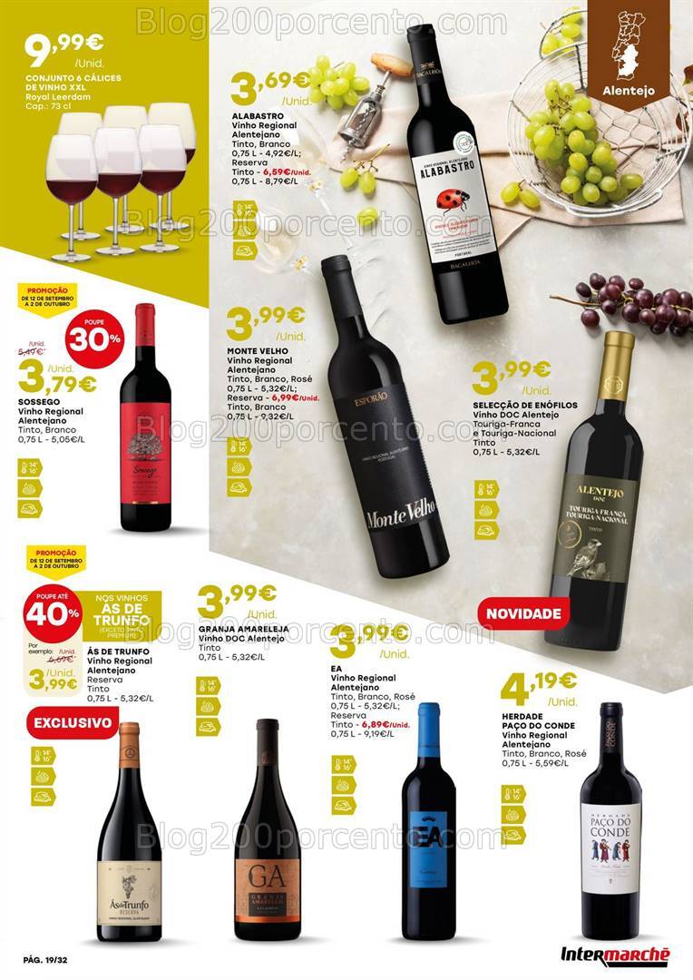 Antevisão Folheto INTERMARCHÉ Feira de Sabores - 12 setembro a 2 outubro