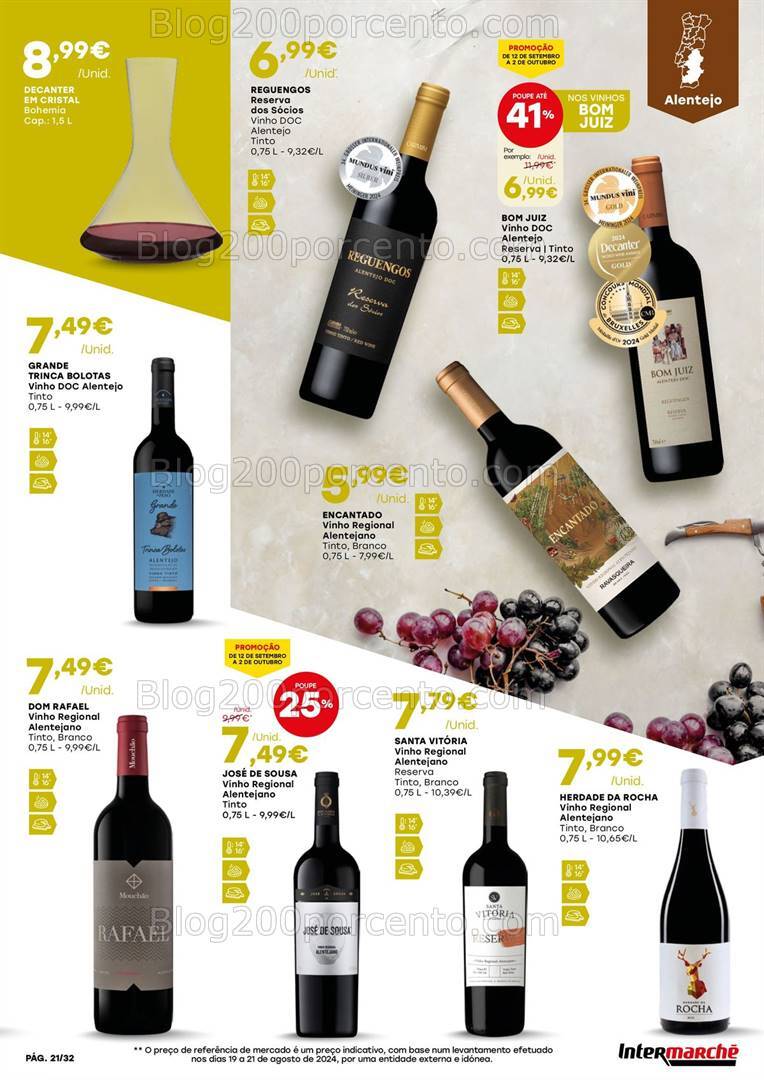 Antevisão Folheto INTERMARCHÉ Feira de Sabores - 12 setembro a 2 outubro