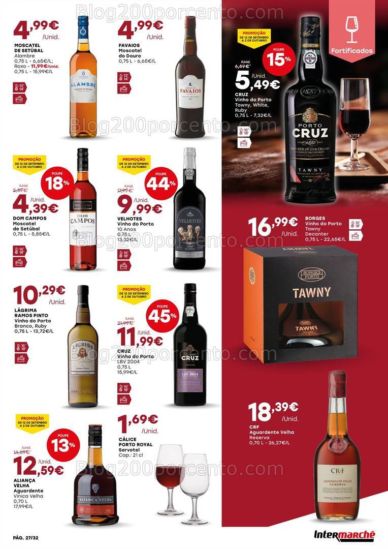 Antevisão Folheto INTERMARCHÉ Feira de Sabores - 12 setembro a 2 outubro