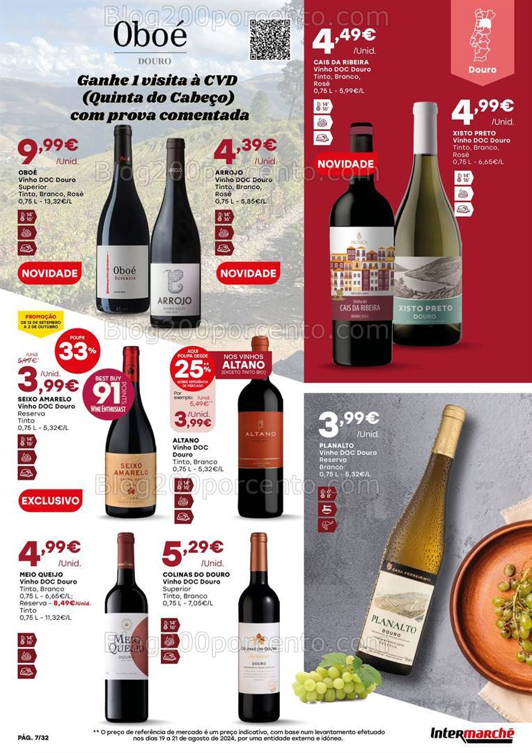 Antevisão Folheto INTERMARCHÉ Feira de Sabores - 12 setembro a 2 outubro