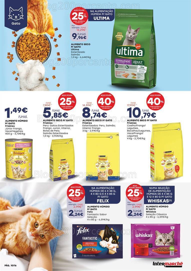 Antevisão Folheto INTERMARCHÉ Festa dos Animais Promoções de 15 a 28 fevereiro