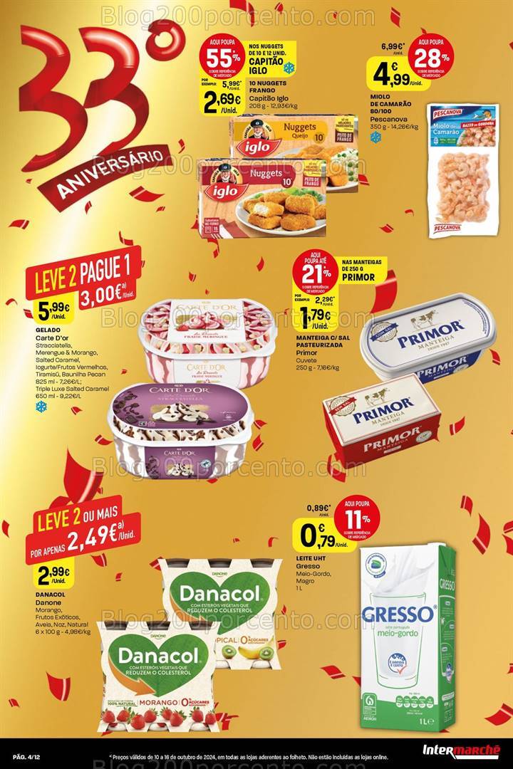 Antevisão Folheto INTERMARCHÉ Mini Promoções de 10 a 18 outubro