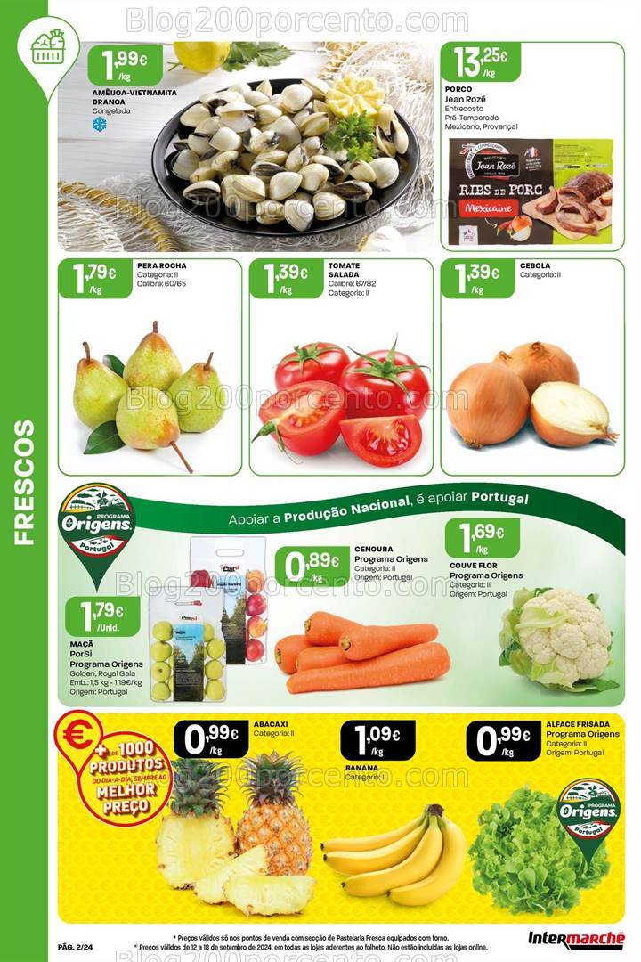 Antevisão Folheto INTERMARCHÉ Mini Promoções de 12 a 18 setembro