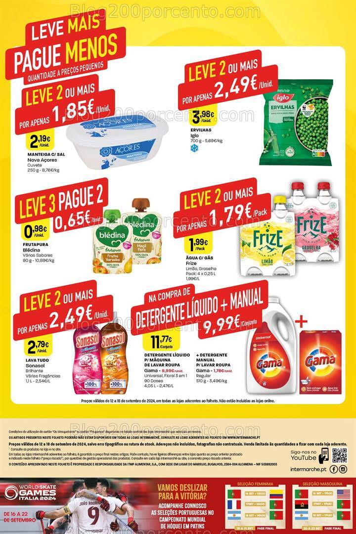 Antevisão Folheto INTERMARCHÉ Mini Promoções de 12 a 18 setembro