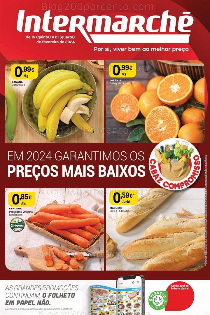 Antevisão Folheto INTERMARCHÉ Mini Promoções de 15 a 21 fevereiro
