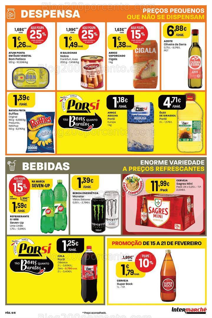 Antevisão Folheto INTERMARCHÉ Mini Promoções de 15 a 21 fevereiro