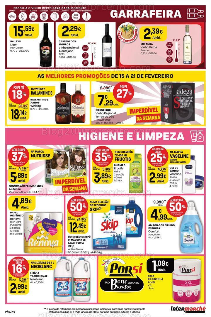 Antevisão Folheto INTERMARCHÉ Mini Promoções de 15 a 21 fevereiro