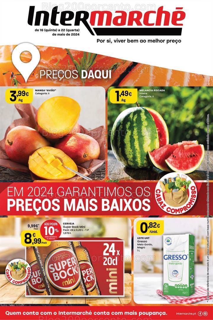 Antevisão Folheto INTERMARCHÉ Mini Promoções de 16 a 22 maio