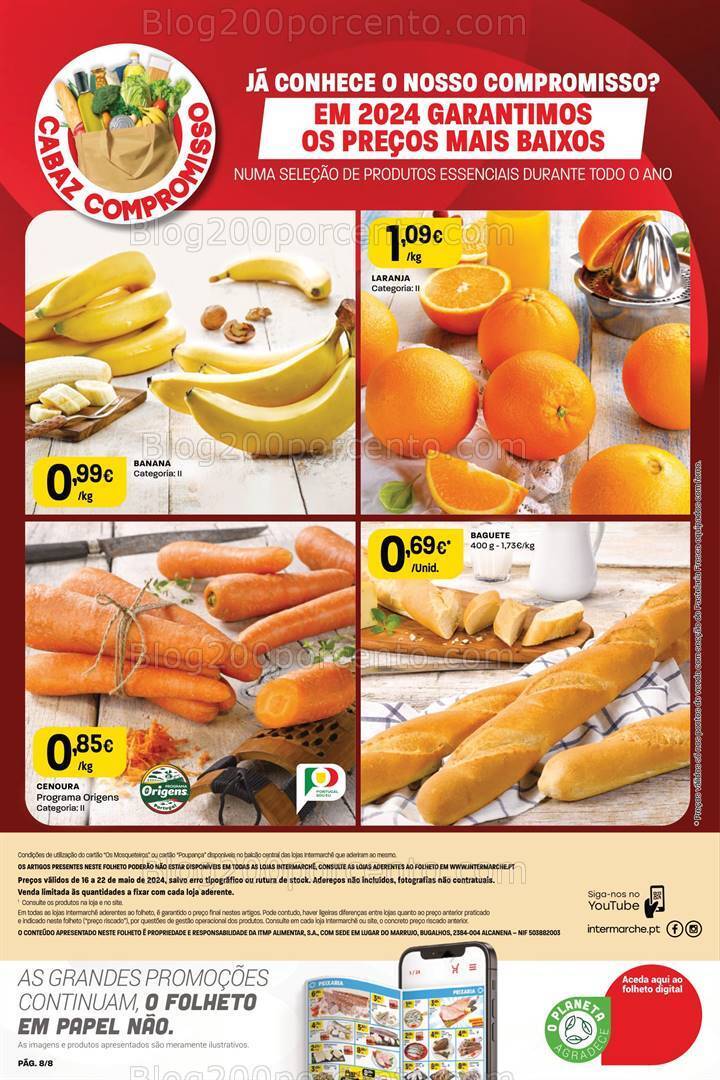 Antevisão Folheto INTERMARCHÉ Mini Promoções de 16 a 22 maio