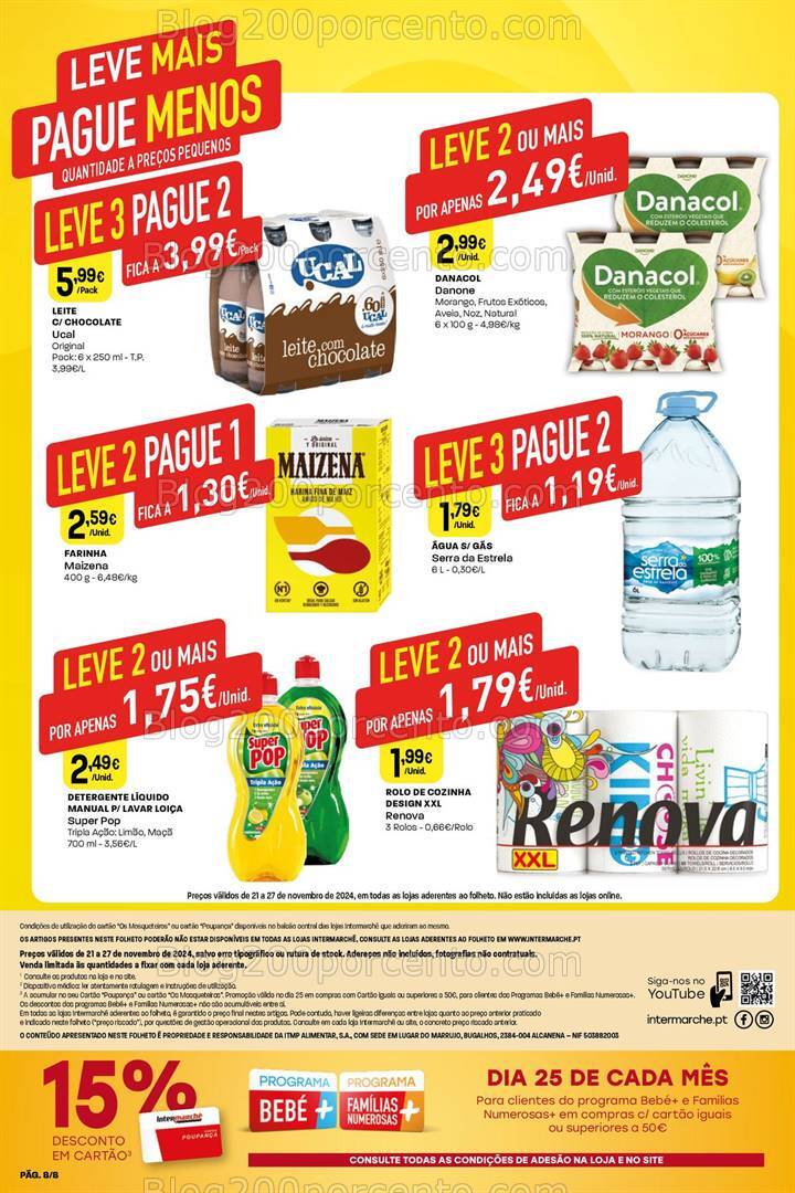 Antevisão Folheto INTERMARCHÉ Mini Promoções de 21 a 27 novembro