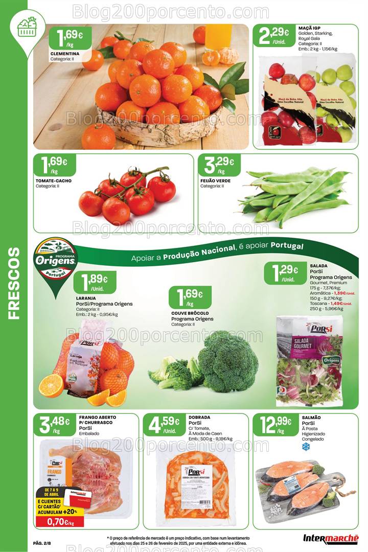 Antevisão Folheto INTERMARCHÉ Promoções de 3 a 9 abril