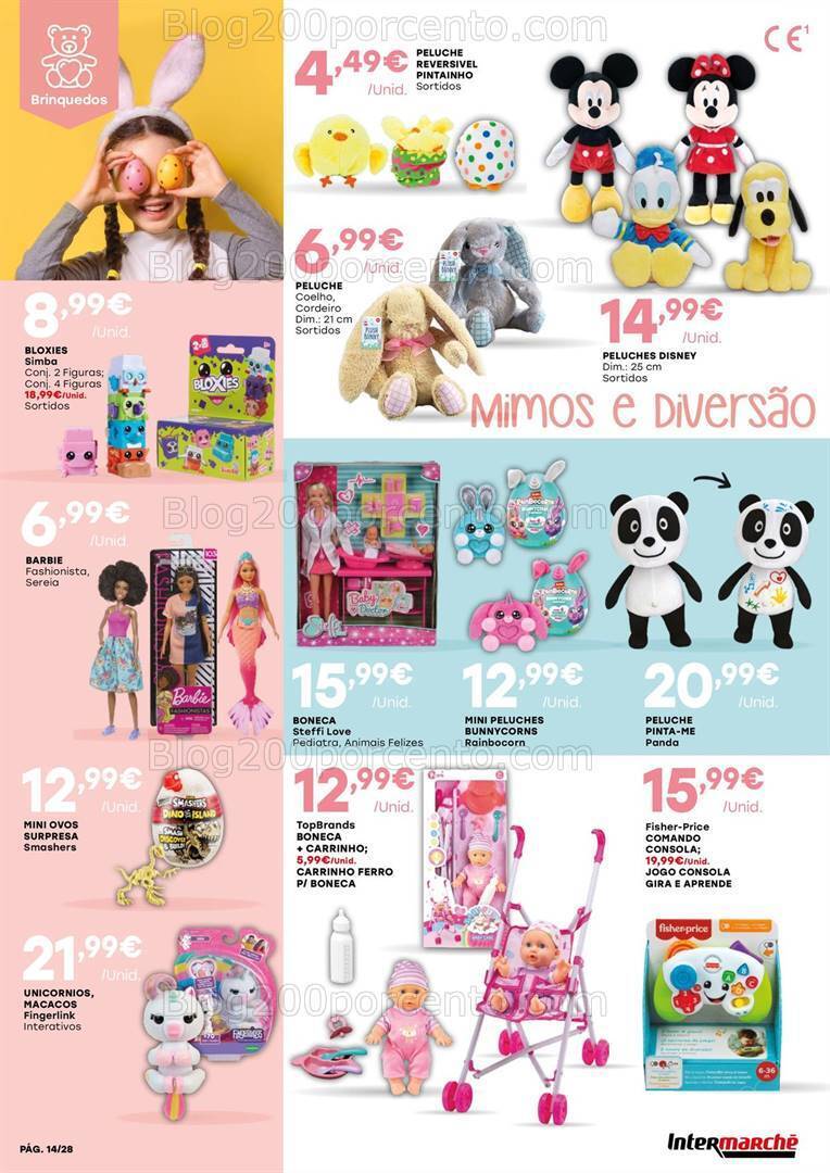 Antevisão Folheto INTERMARCHÉ Especial Páscoa Promoções de 14 março a 3 abril