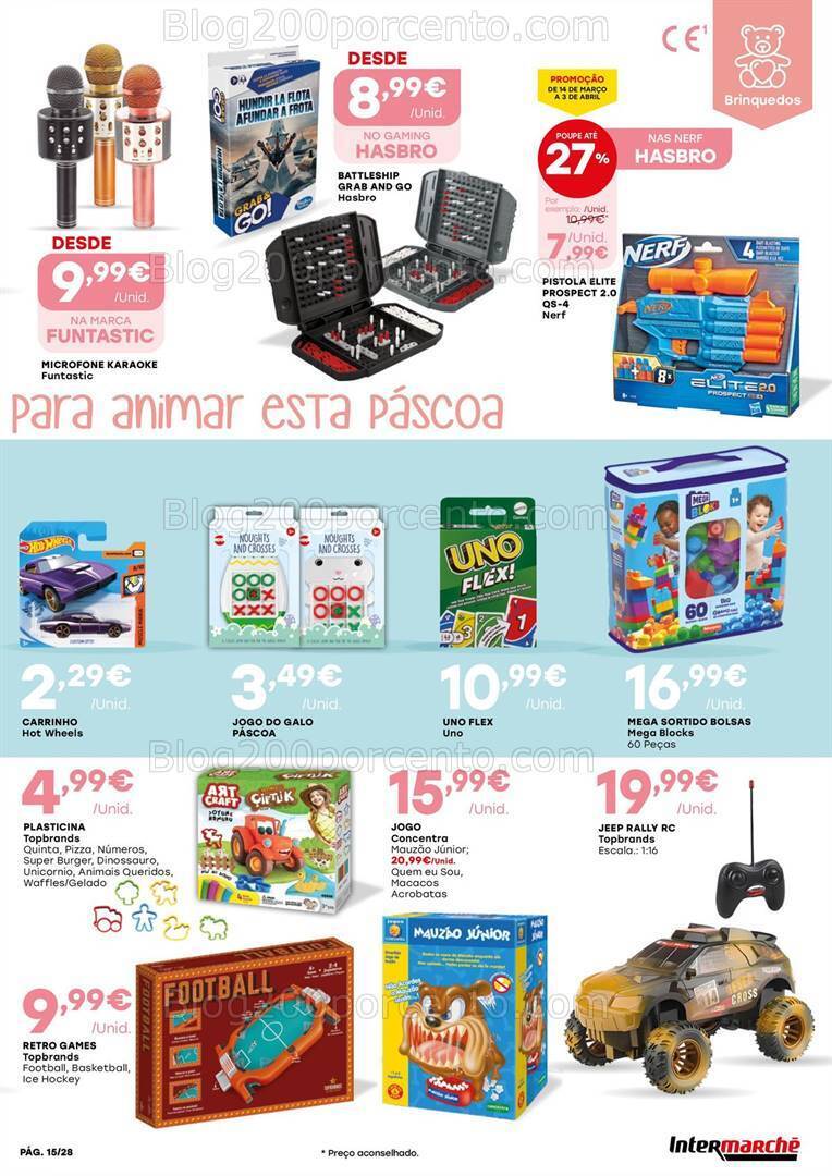 Antevisão Folheto INTERMARCHÉ Especial Páscoa Promoções de 14 março a 3 abril