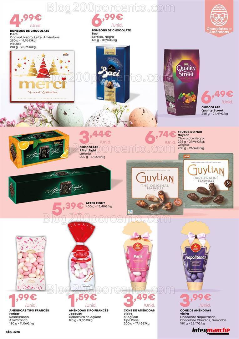 Antevisão Folheto INTERMARCHÉ Especial Páscoa Promoções de 14 março a 3 abril