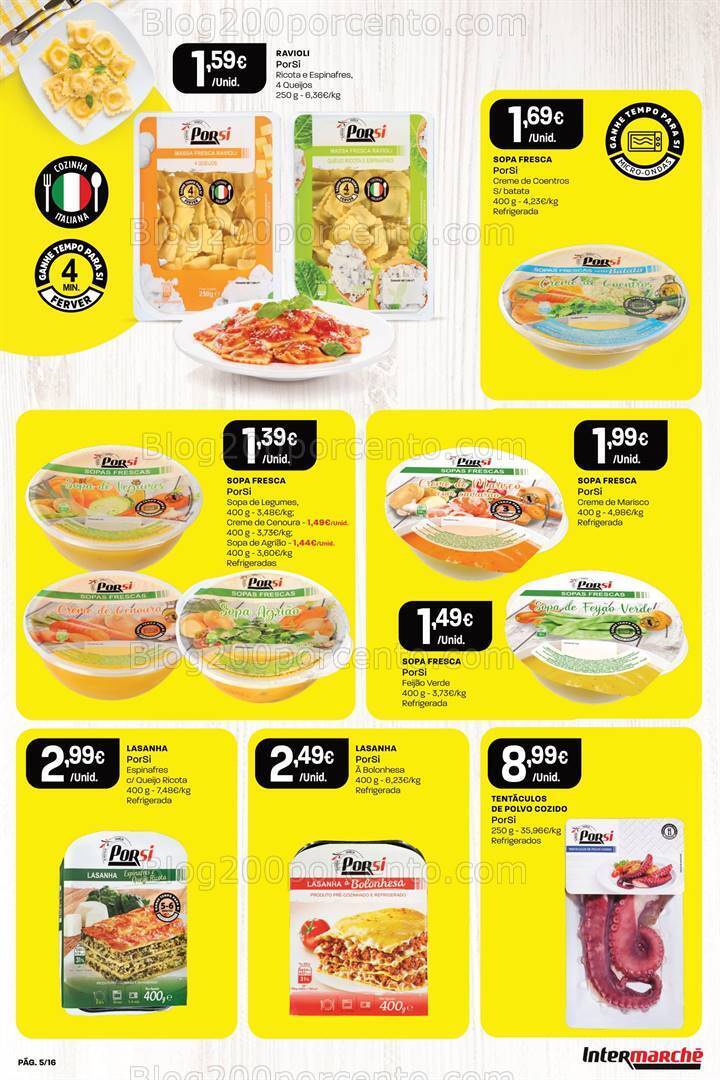 Antevisão Folheto INTERMARCHÉ Especial Porsi Promoções de 6 a 12 junho