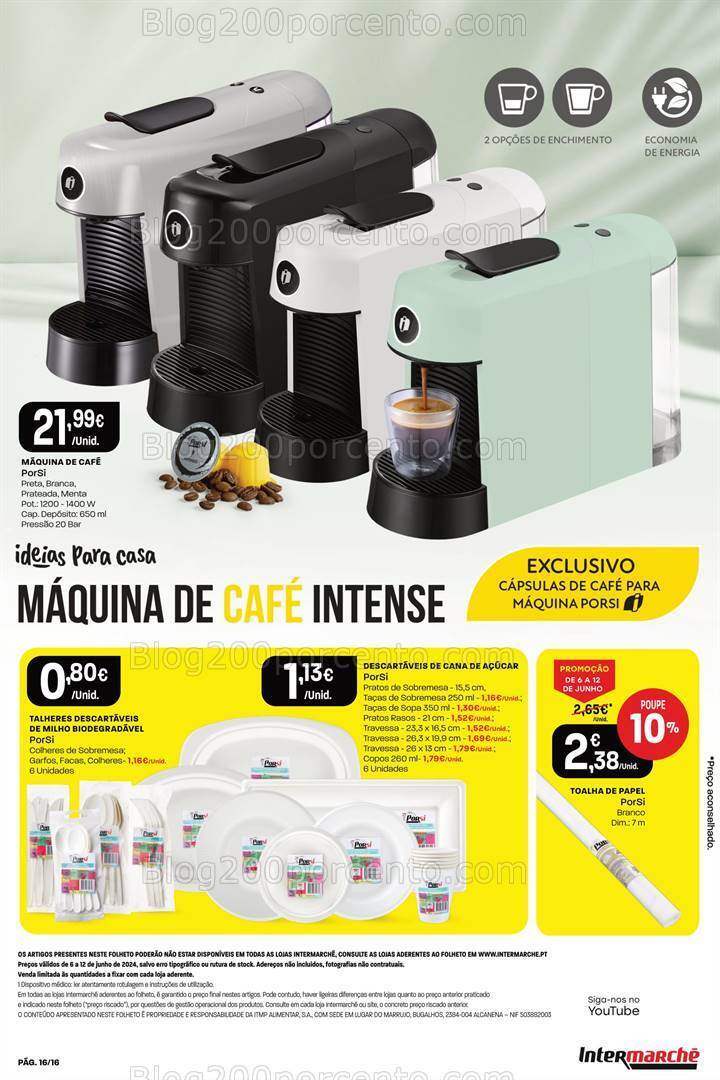 Antevisão Folheto INTERMARCHÉ Especial Porsi Promoções de 6 a 12 junho