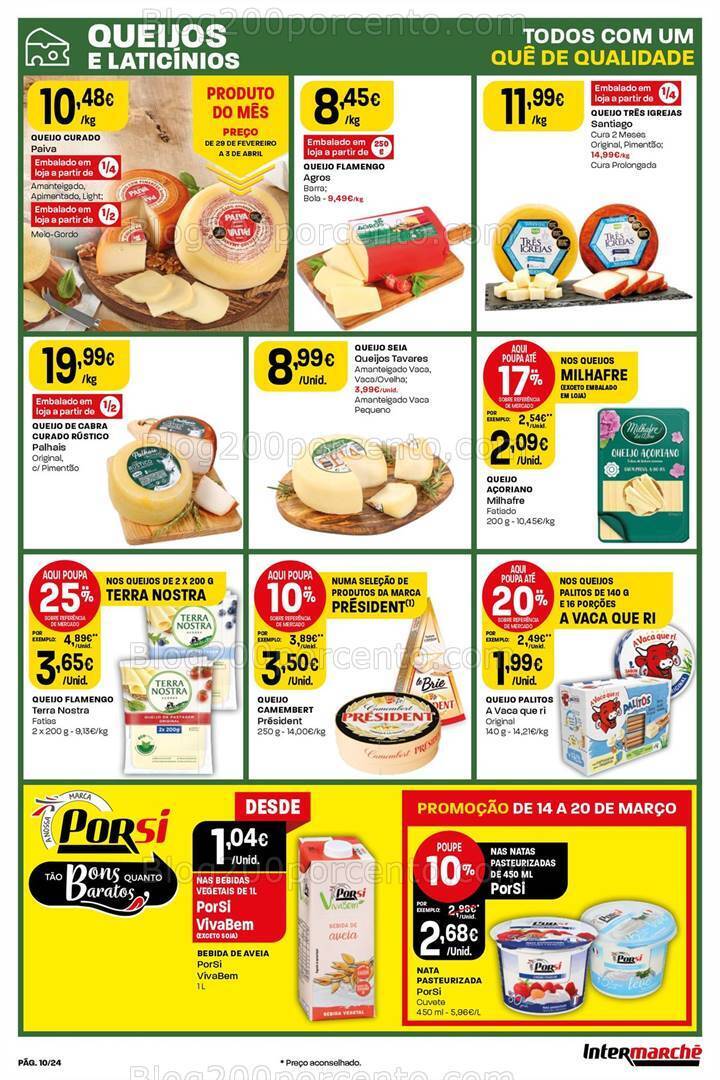 Antevisão Folheto INTERMARCHÉ Super Promoções de 14 a 20 março