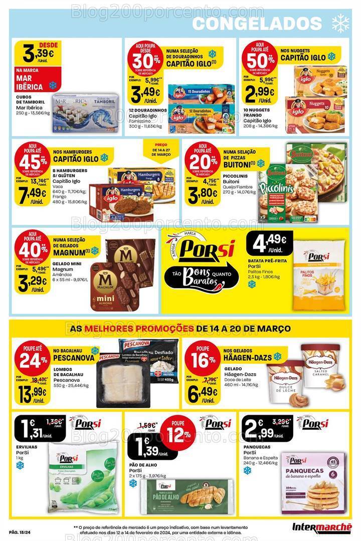 Antevisão Folheto INTERMARCHÉ Super Promoções de 14 a 20 março
