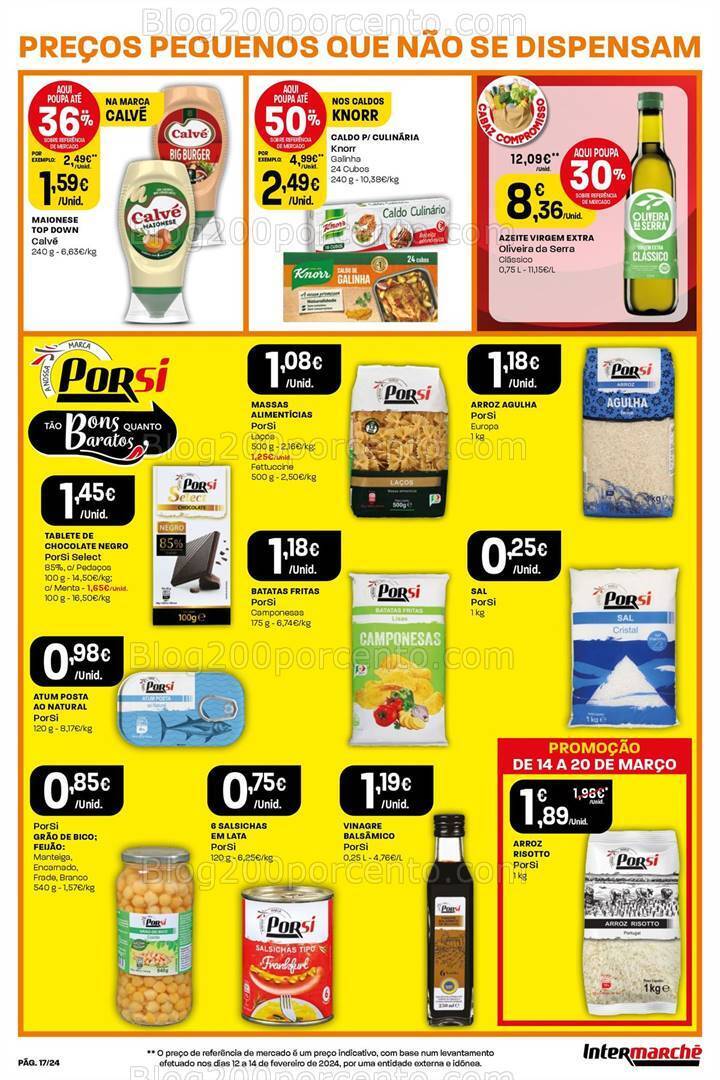 Antevisão Folheto INTERMARCHÉ Super Promoções de 14 a 20 março