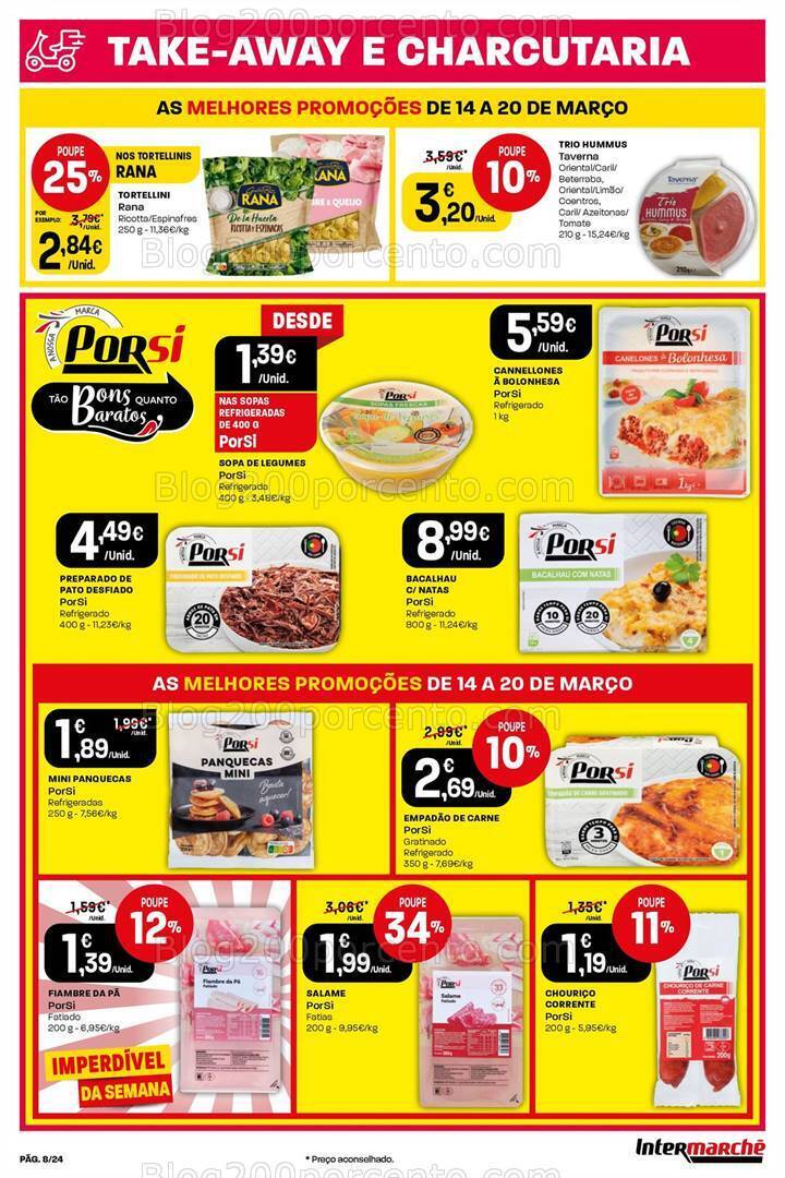Antevisão Folheto INTERMARCHÉ Super Promoções de 14 a 20 março