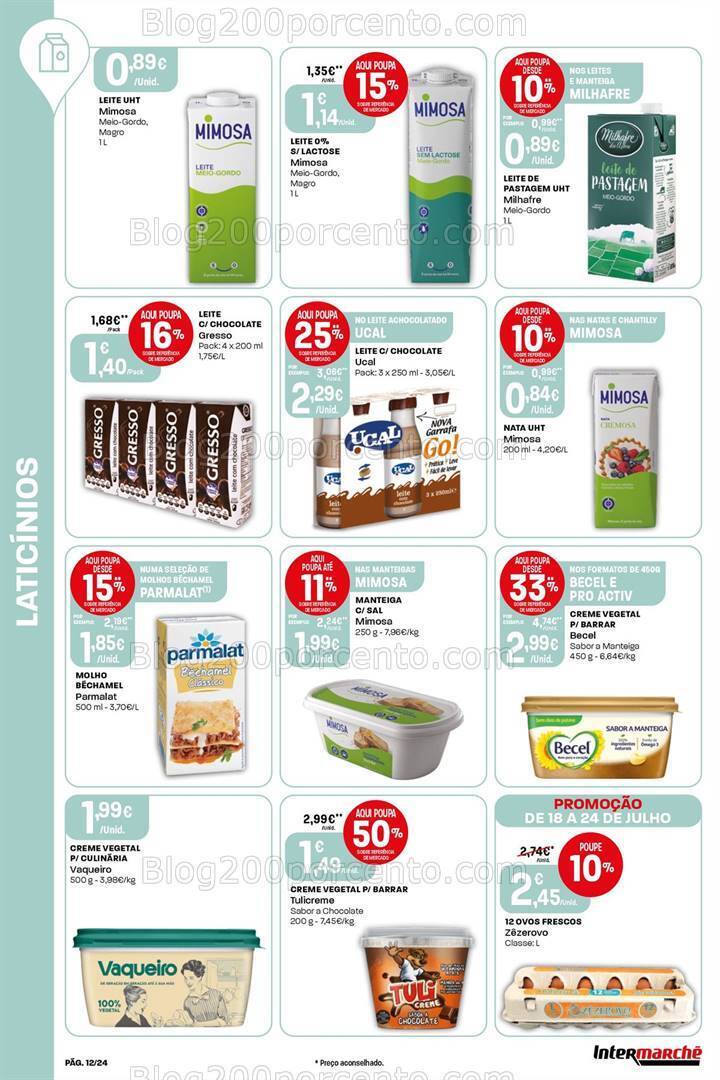Antevisão Folheto INTERMARCHÉ Super Promoções de 18 a 24 julho