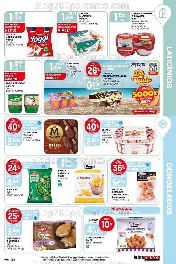 Antevisão Folheto INTERMARCHÉ Super Promoções de 18 a 24 julho