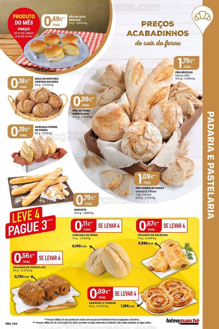 Antevisão Folheto INTERMARCHÉ Super Promoções de 18 a 24 julho