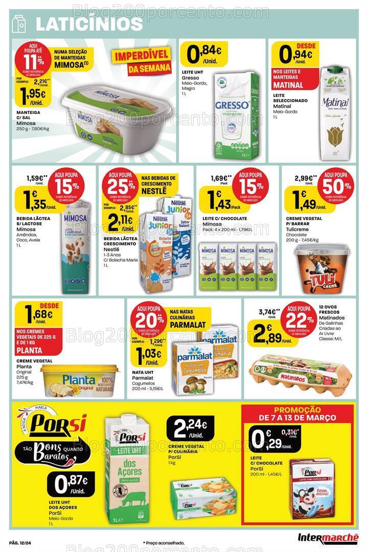 Antevisão Folheto INTERMARCHÉ Super Promoções de 7 a 13 março