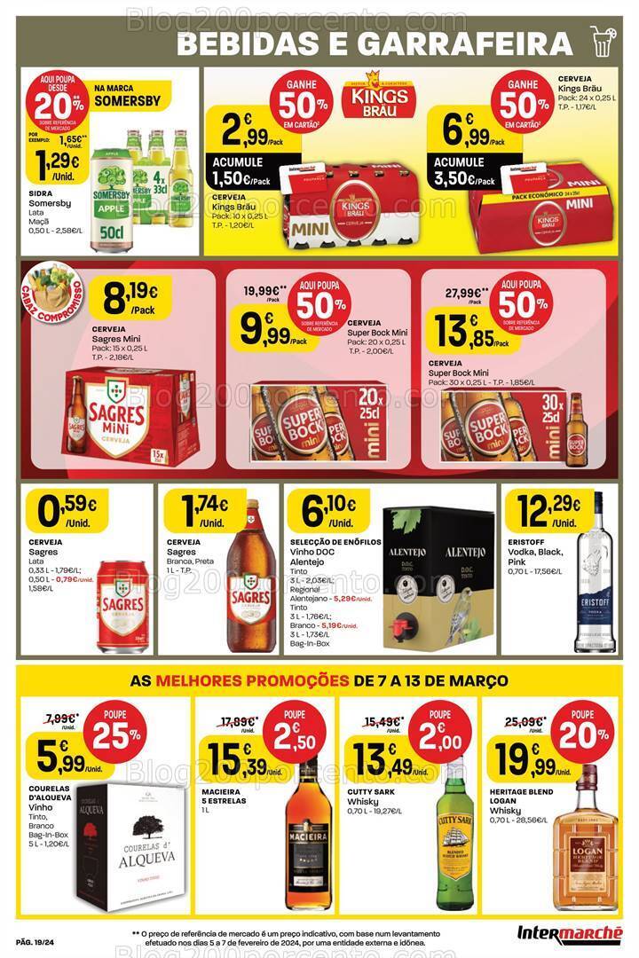 Antevisão Folheto INTERMARCHÉ Super Promoções de 7 a 13 março