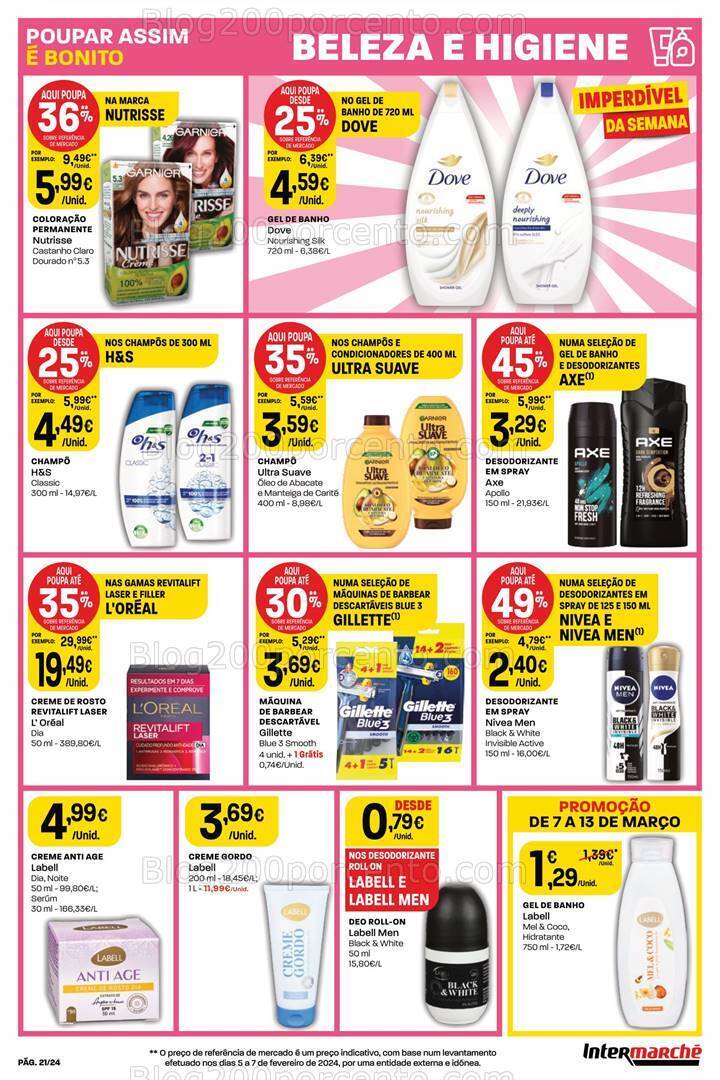 Antevisão Folheto INTERMARCHÉ Super Promoções de 7 a 13 março