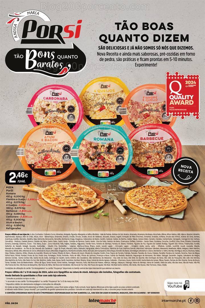 Antevisão Folheto INTERMARCHÉ Super Promoções de 7 a 13 março