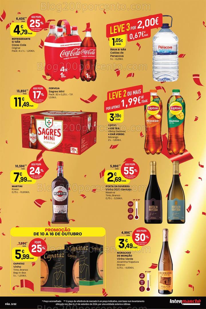 Antevisão Folheto INTERMARCHÉ Promoções de 10 a 16 outubro