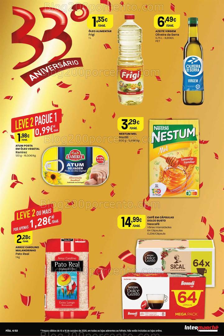 Antevisão Folheto INTERMARCHÉ Promoções de 10 a 16 outubro