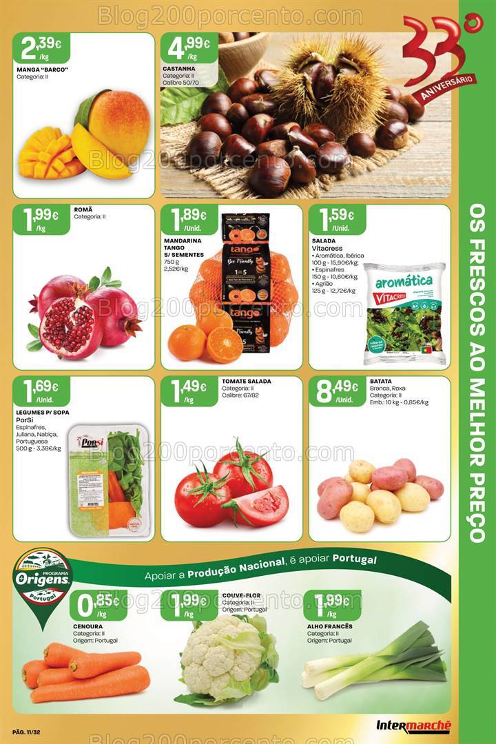 Antevisão Folheto INTERMARCHÉ Promoções de 10 a 16 outubro