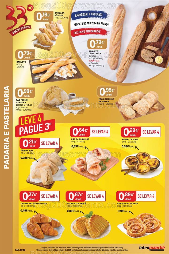 Antevisão Folheto INTERMARCHÉ Promoções de 10 a 16 outubro