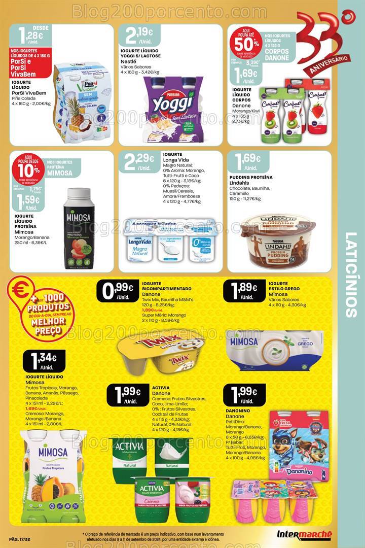 Antevisão Folheto INTERMARCHÉ Promoções de 10 a 16 outubro